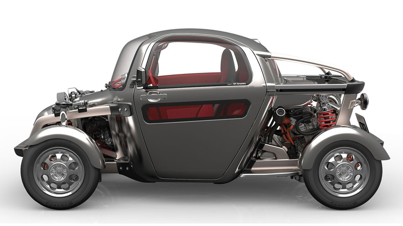 Illustration for article titled Toyota's Kikai Concept Is An Amazing Mid/Rear-Engine Hot Rod Robot Car